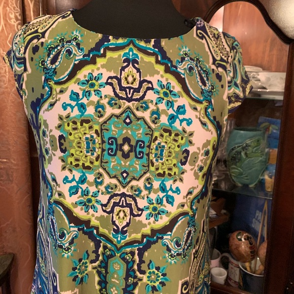 Karen Stevens Green Dress - Picture 2 of 8